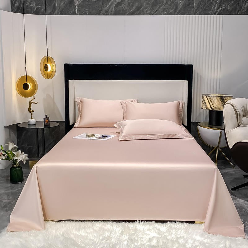 Vienna Flat Bed Sheet Rose